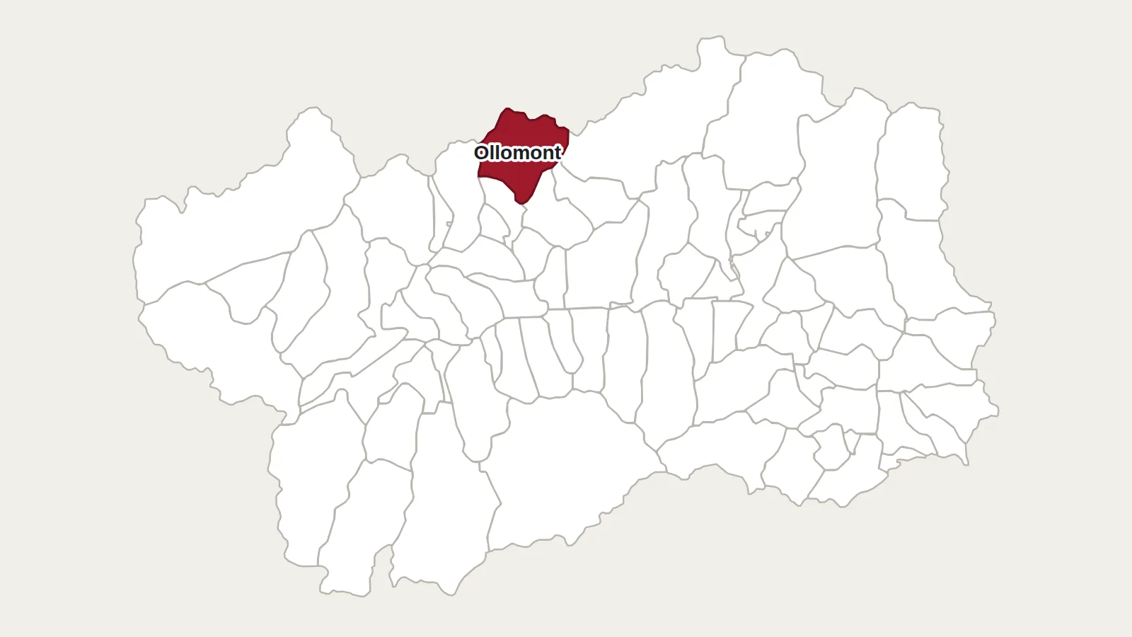 Carte de la Vallée d’Aoste : Le Grand Combin