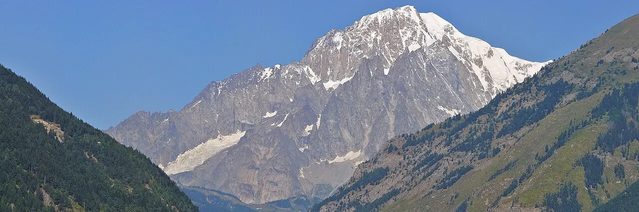 Le Mont Blanc – Le toit des Alpes, vu depuis son versant italien