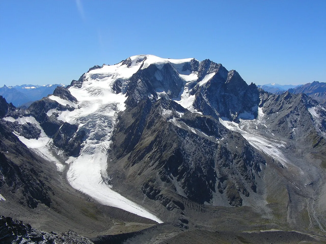 Le Mont Vélan – Gravi dès 1779 par un chanoine du Grand-Saint-Bernard