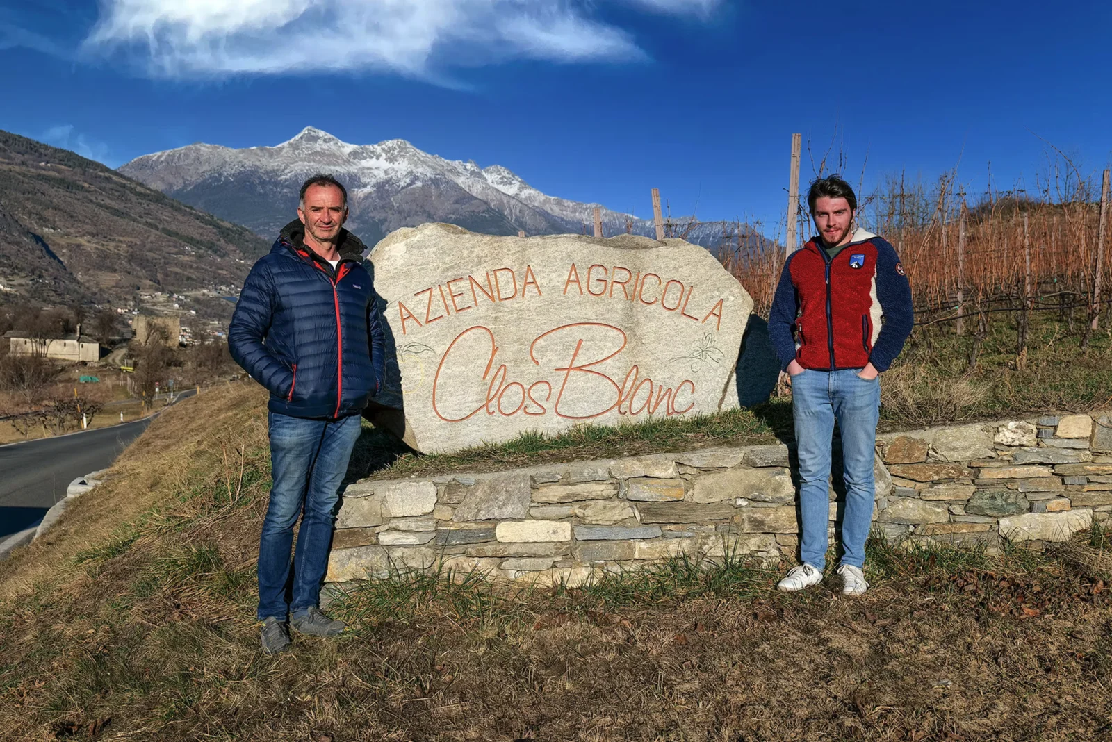 Clos Blanc – Des vignes, des pommes et des visiteurs bienvenus