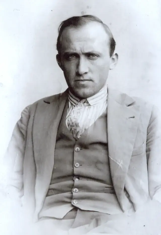Émile Chanoux dans les années 1930.