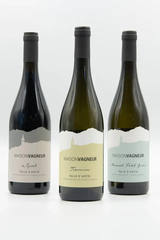 Syrah, Traminer et Muscat petit grain de la Maison Vagneur