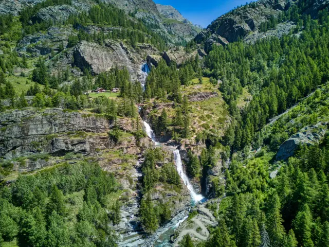 Les cascades de Lillaz
