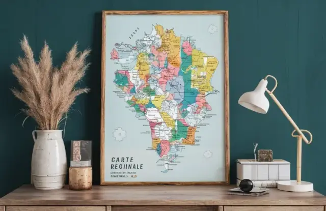 Carta delle Unités des Communes